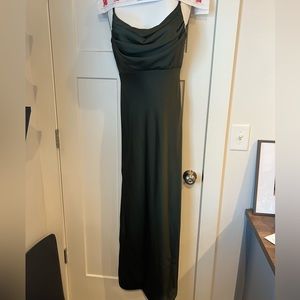 Forrest green Revelry bridesmaids dress! Size 4 (altered from size 8) worn once.